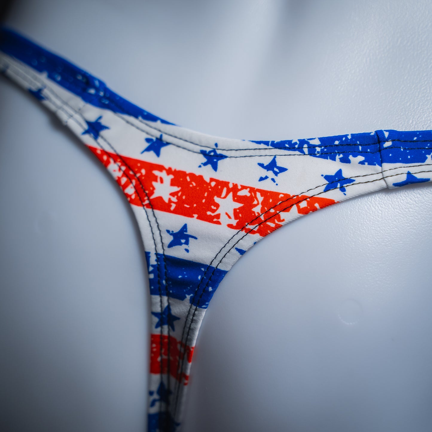 Mens Patriotic Thong Underwear