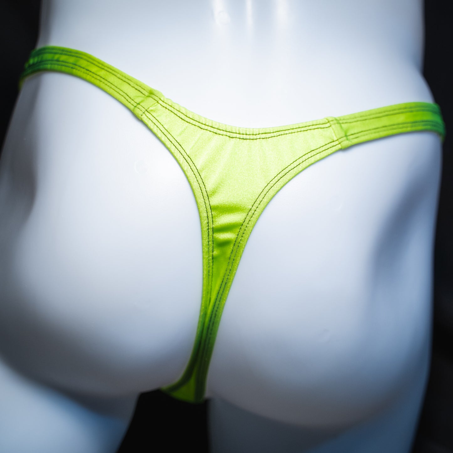 Just Mens Thongs Underwear - Neon Green