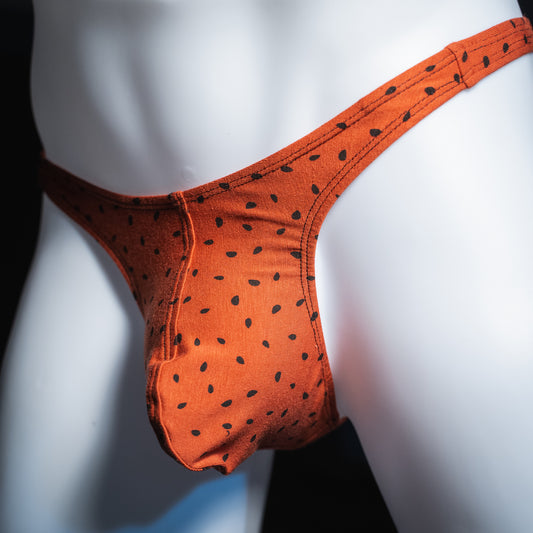 Just Mens Thongs Underwear - Watermelon Seeds